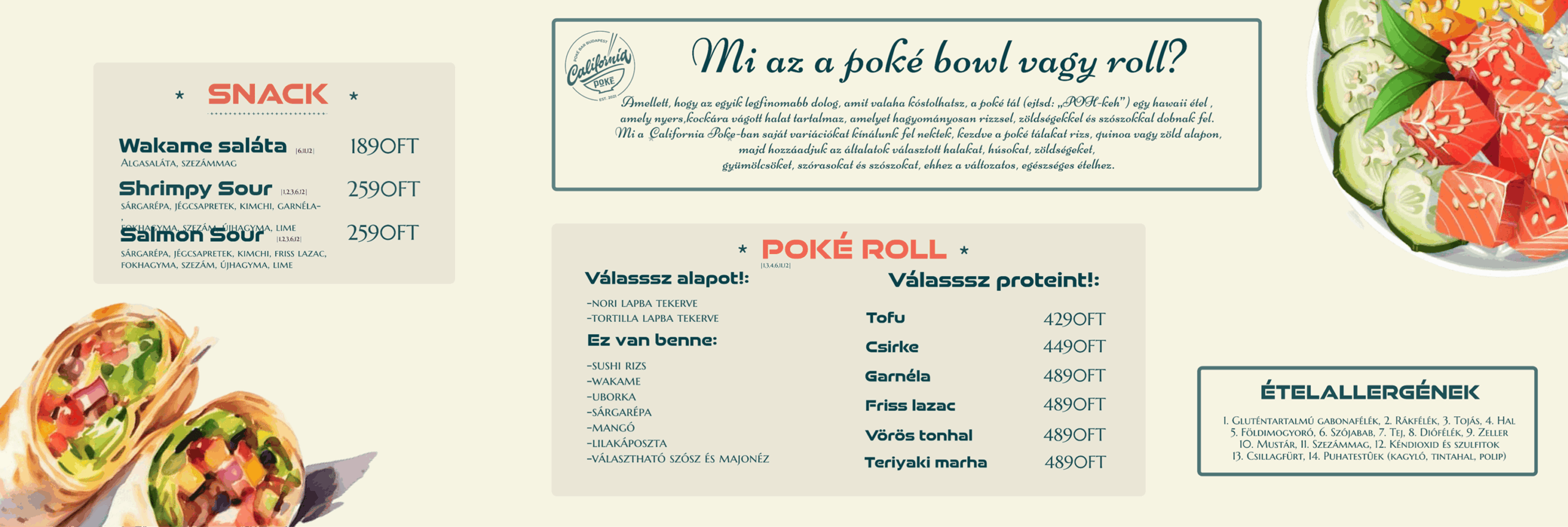 Miamor California Poké étlap új-1 1
